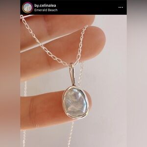 by. celina lea “wonky” pearl necklace. NWOT